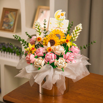 Building Block Flowers
