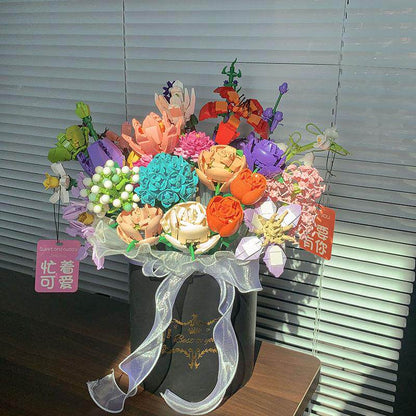 Building Block Flowers