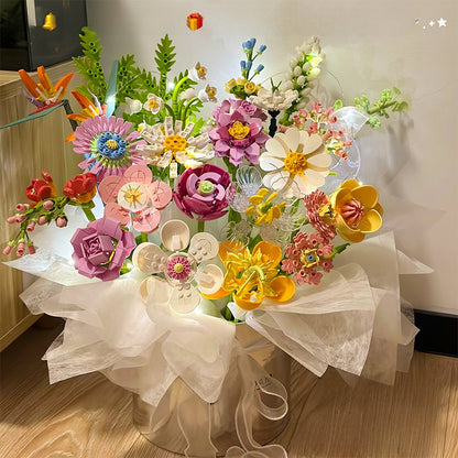 Building Block Flowers