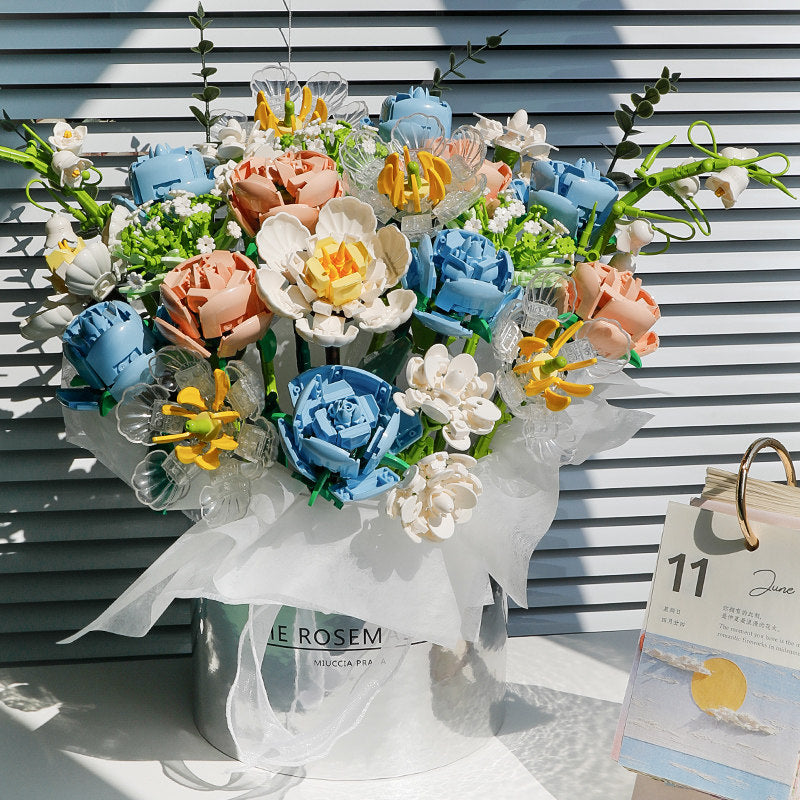 Building Block Flowers