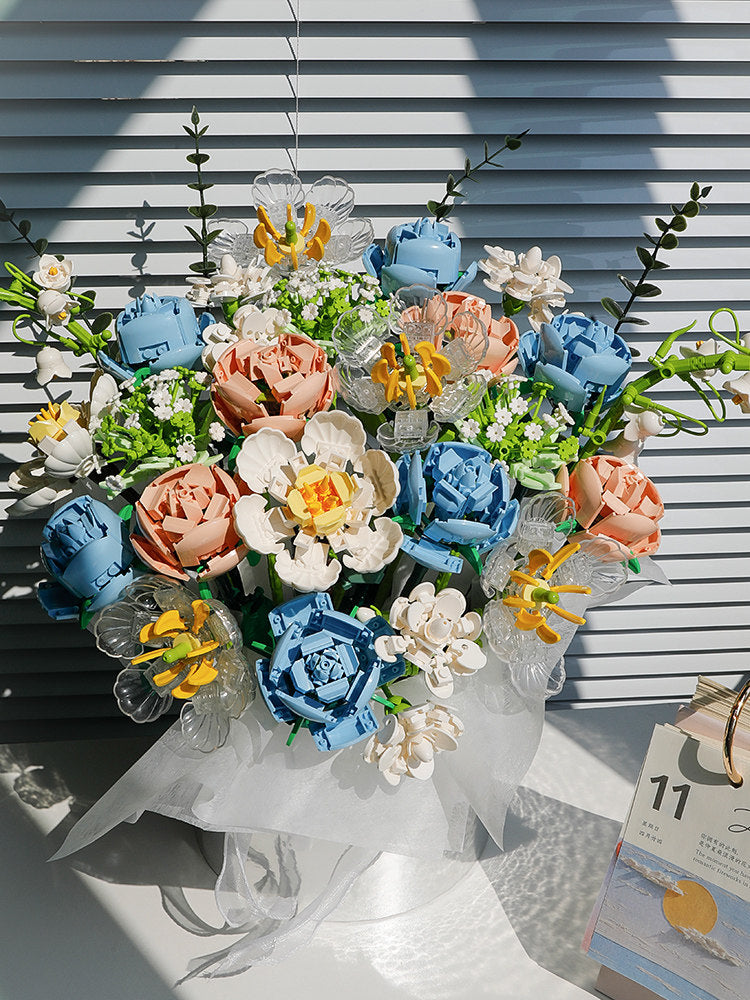Building Block Flowers