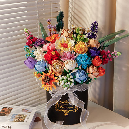 Building Block Flowers