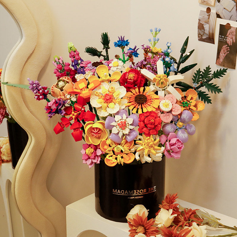 Building Block Flowers