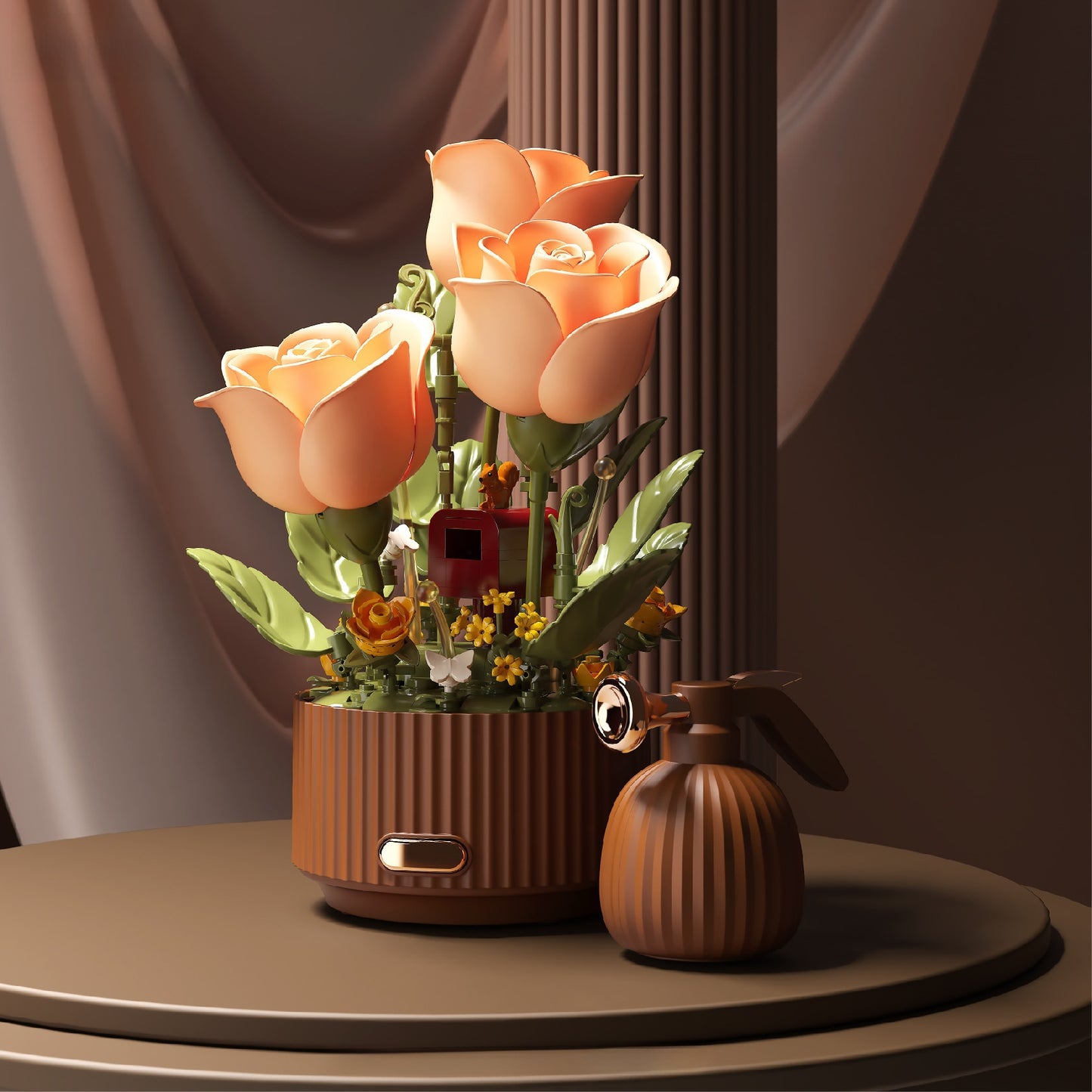 Building Block Flowers