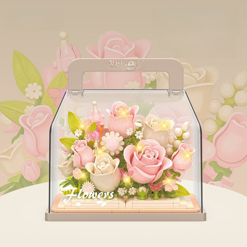 Building Block Flowers