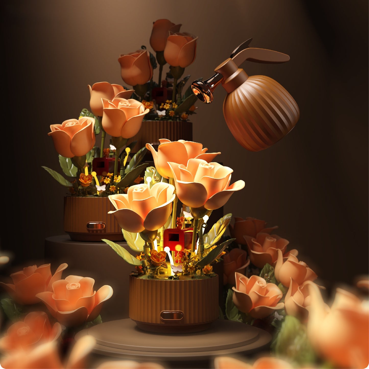 Building Block Flowers