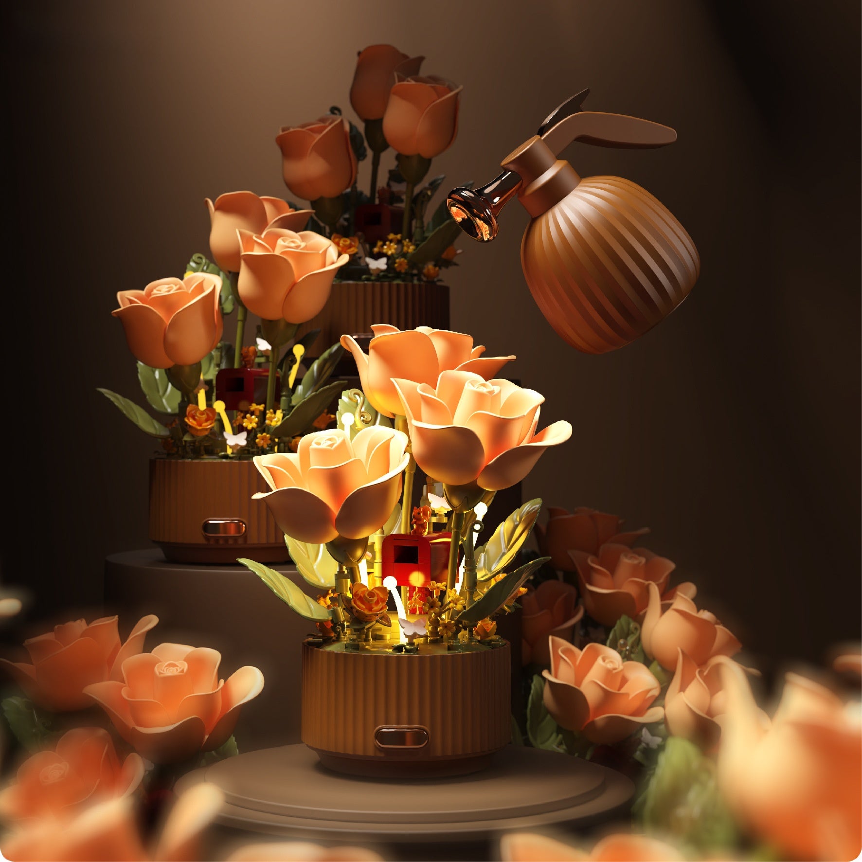 Building Block Flowers