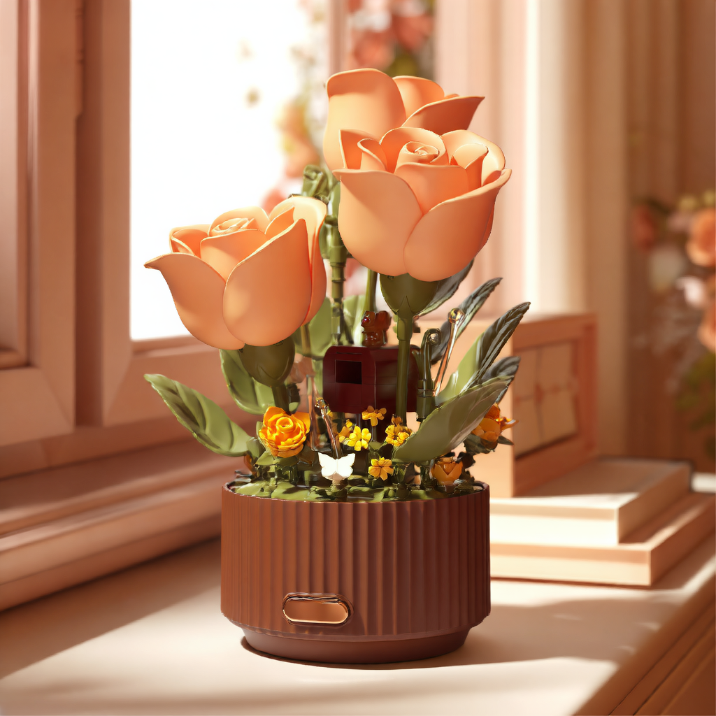 Building Block Flowers