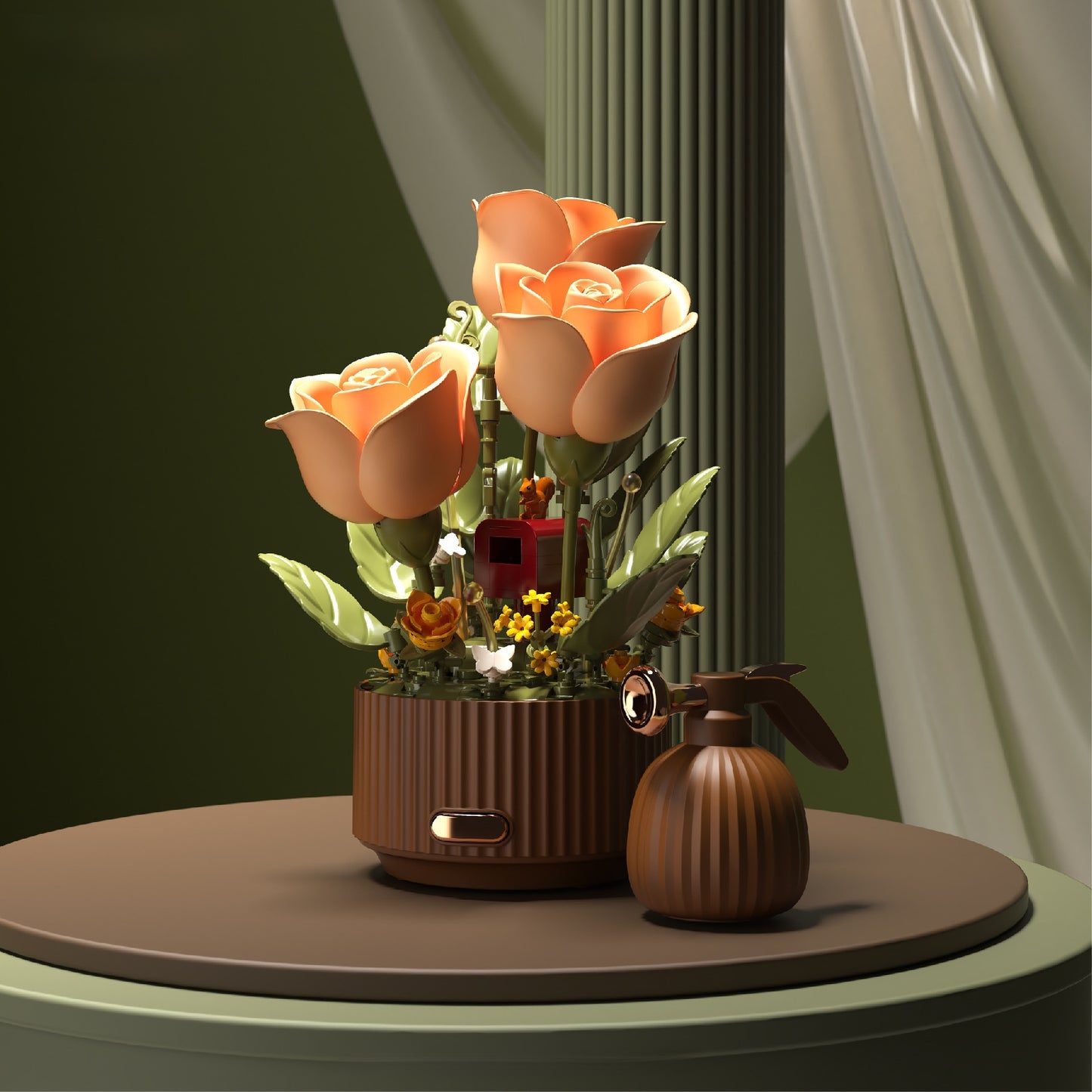 Building Block Flowers