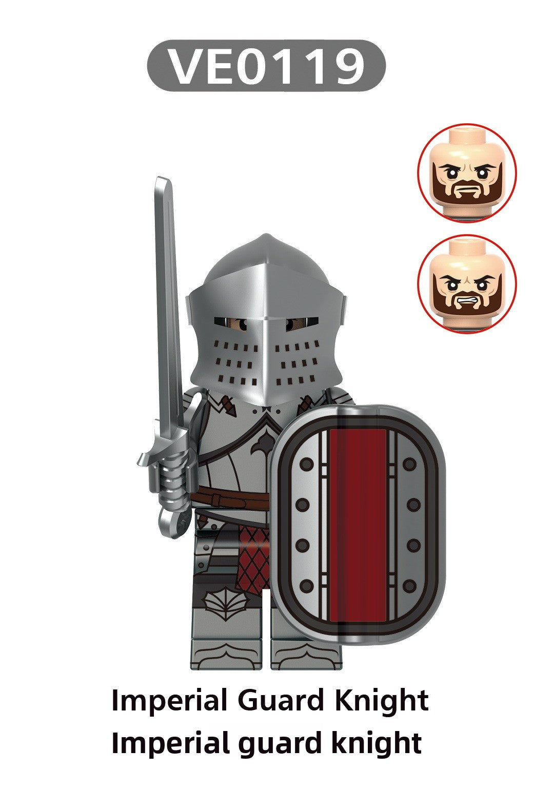 Building block minifigure toy