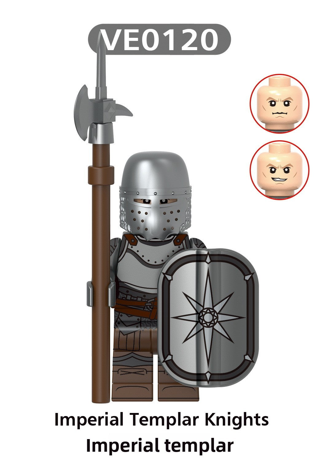 Building block minifigure toy