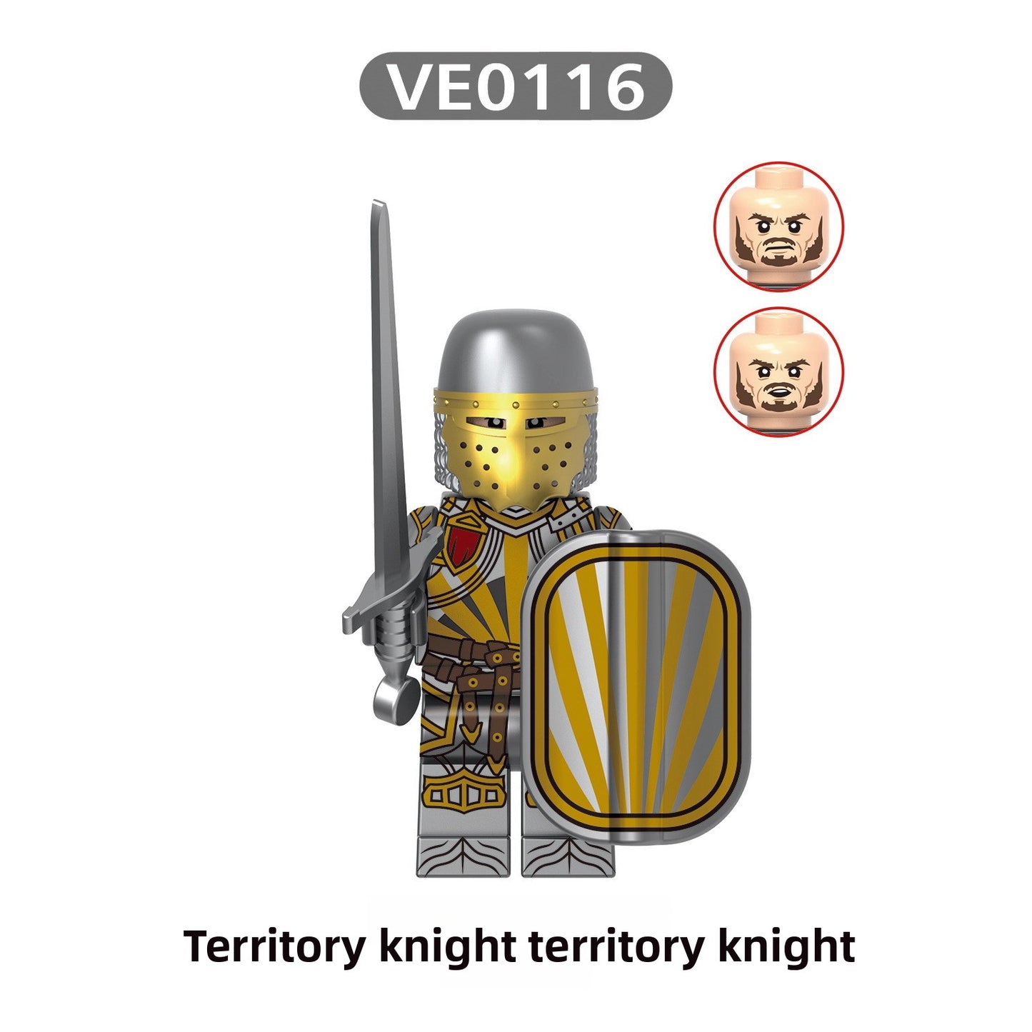 Building block minifigure toy