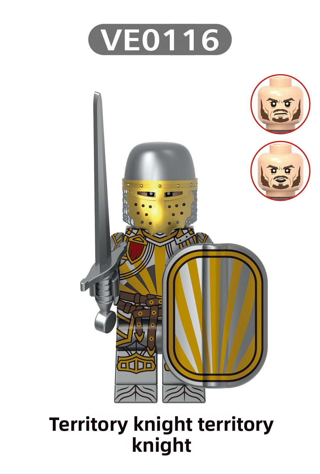Building block minifigure toy