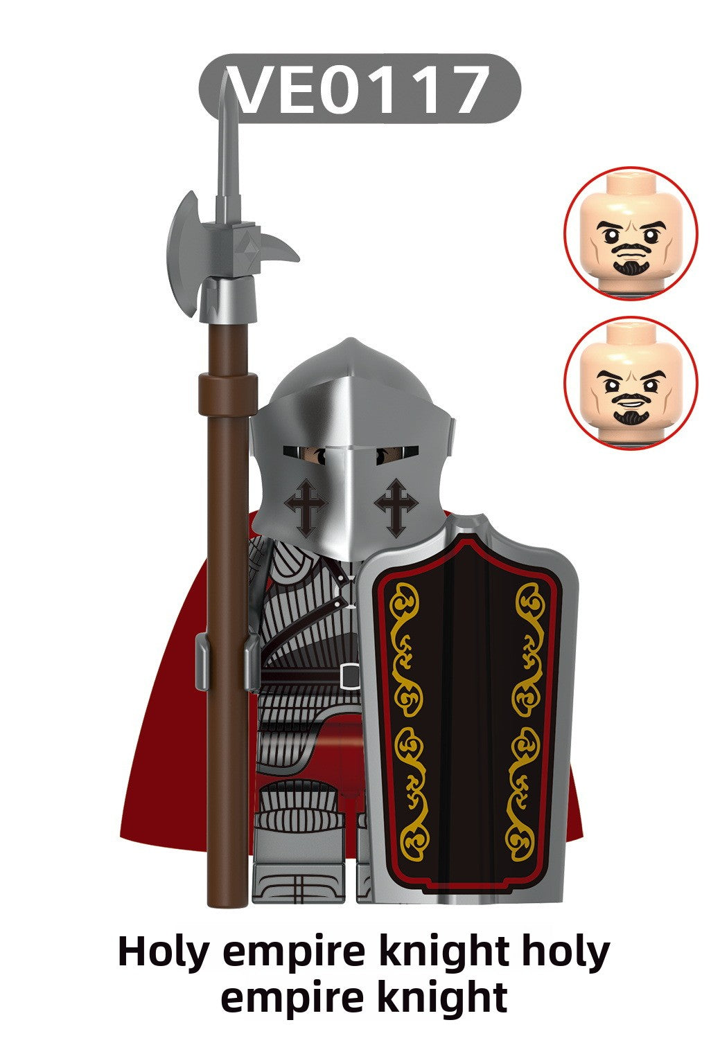 Building block minifigure toy