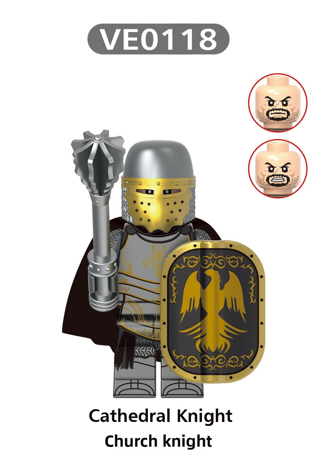 Building block minifigure toy
