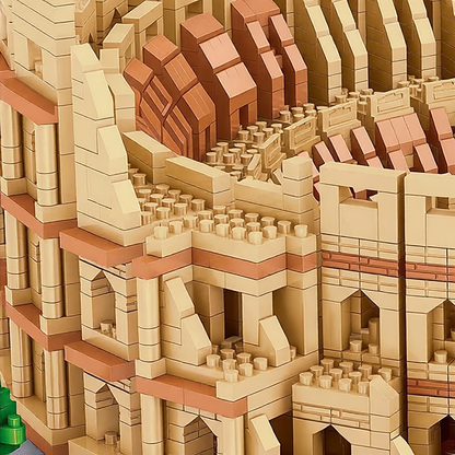 Building block ornaments
