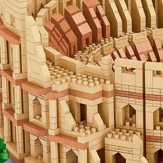 Building block ornaments