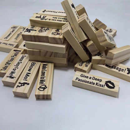 Building block tower