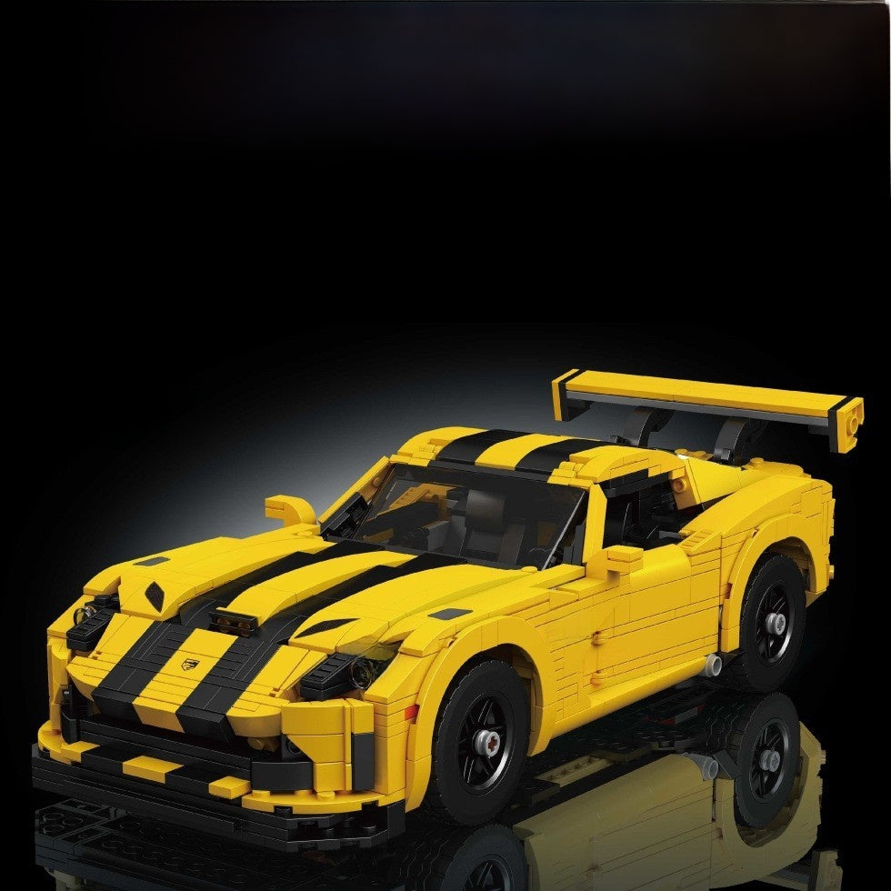 Building Block Toy Sports Car Model