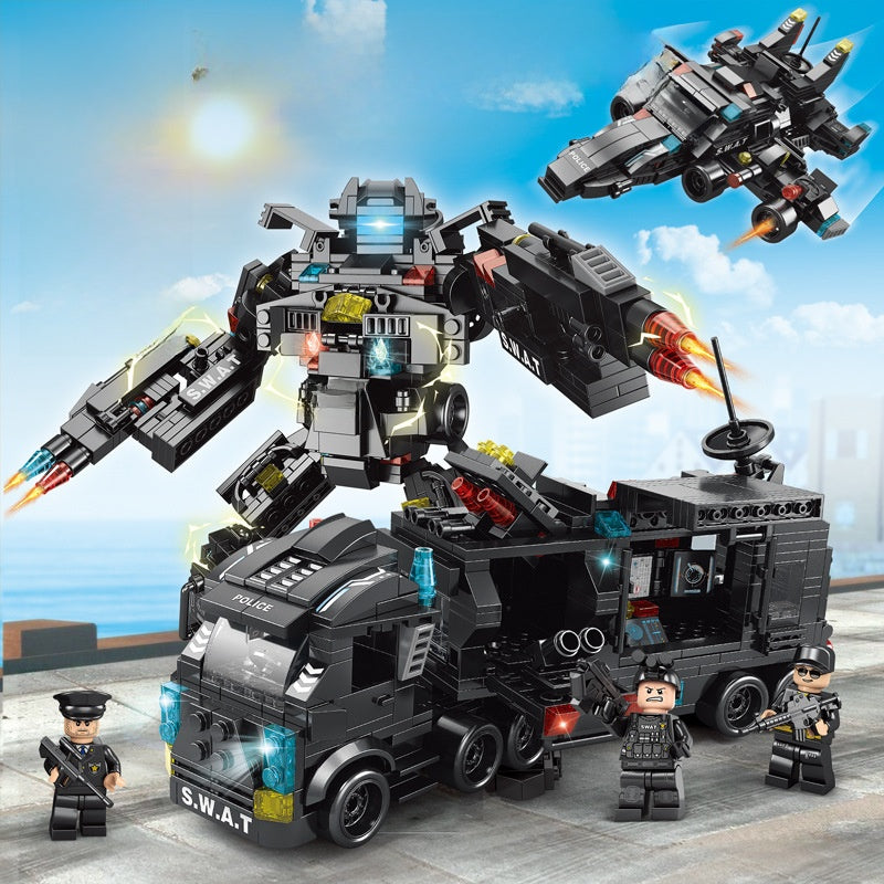 Building Blocks Puzzle Assembled Toys