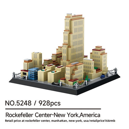 Building Blocks, Rockefeller Center, Manhattan, New York, USA