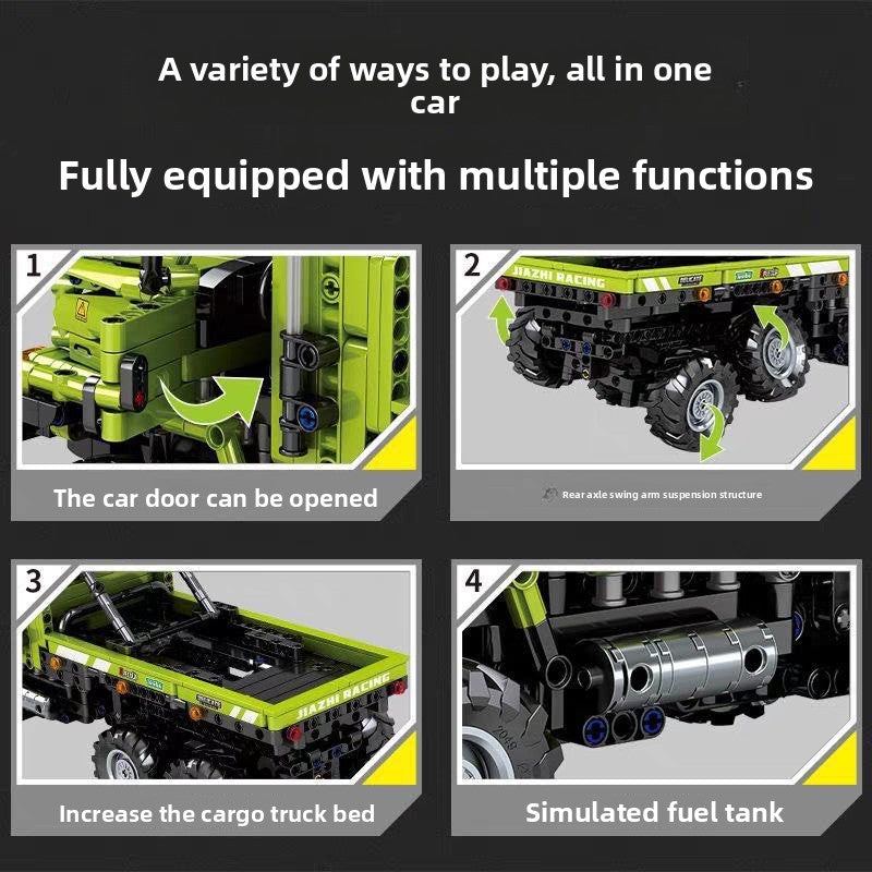 Building Blocks Truck Assembly Model