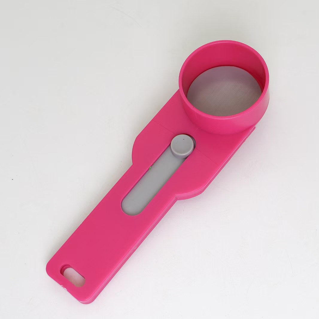 Built-in funnel tool in the kitchen