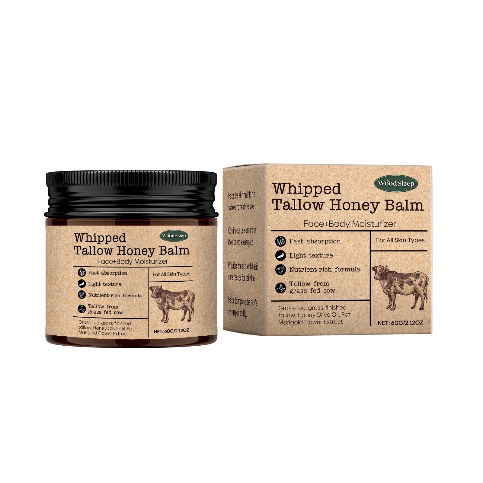 Bullfat Skin Moisturizing Cream