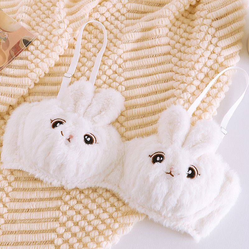 Bunny Design Push-Up Lingerie Set