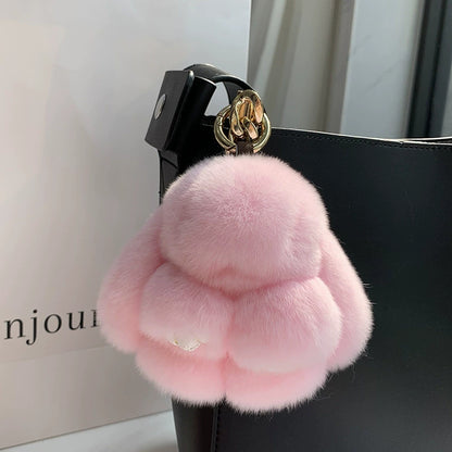 Bunny keychain ornament
