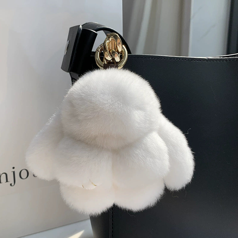 Bunny keychain ornament