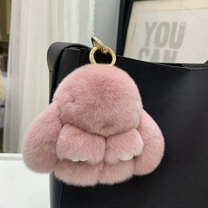 Bunny keychain ornament