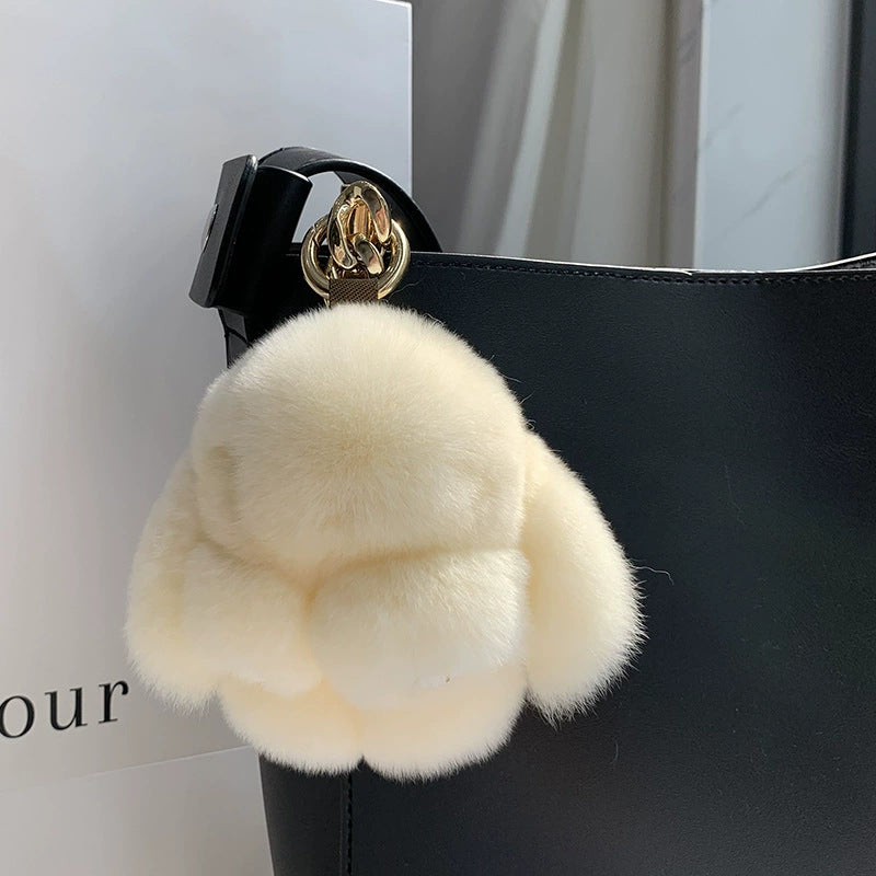 Bunny keychain ornament