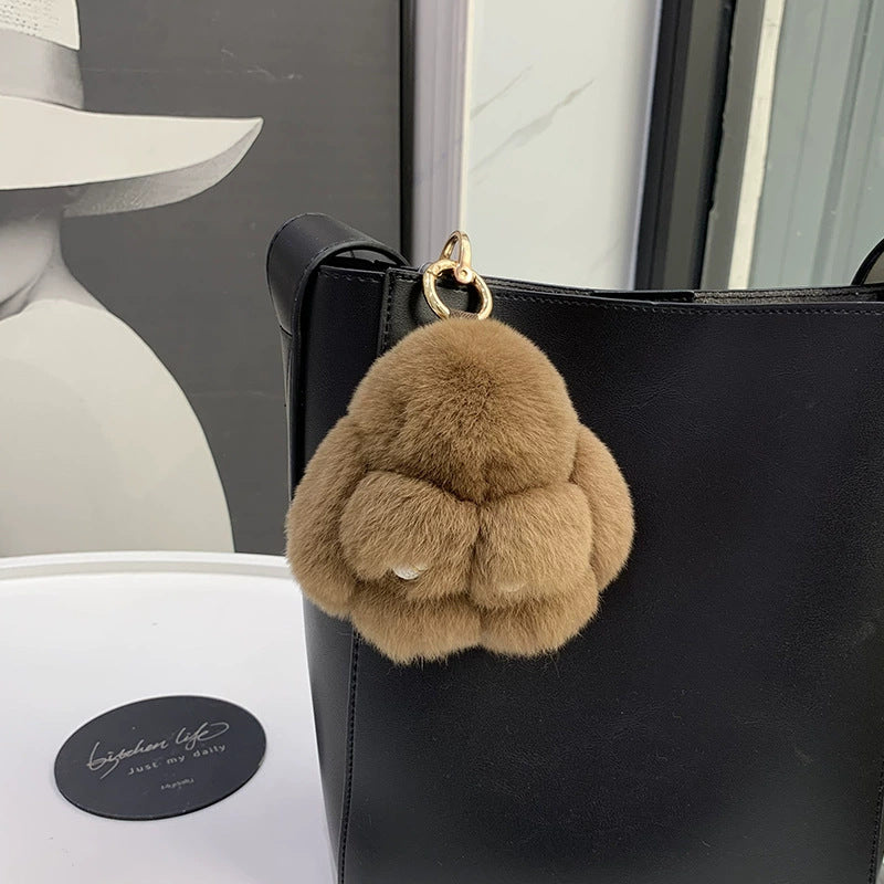 Bunny keychain ornament