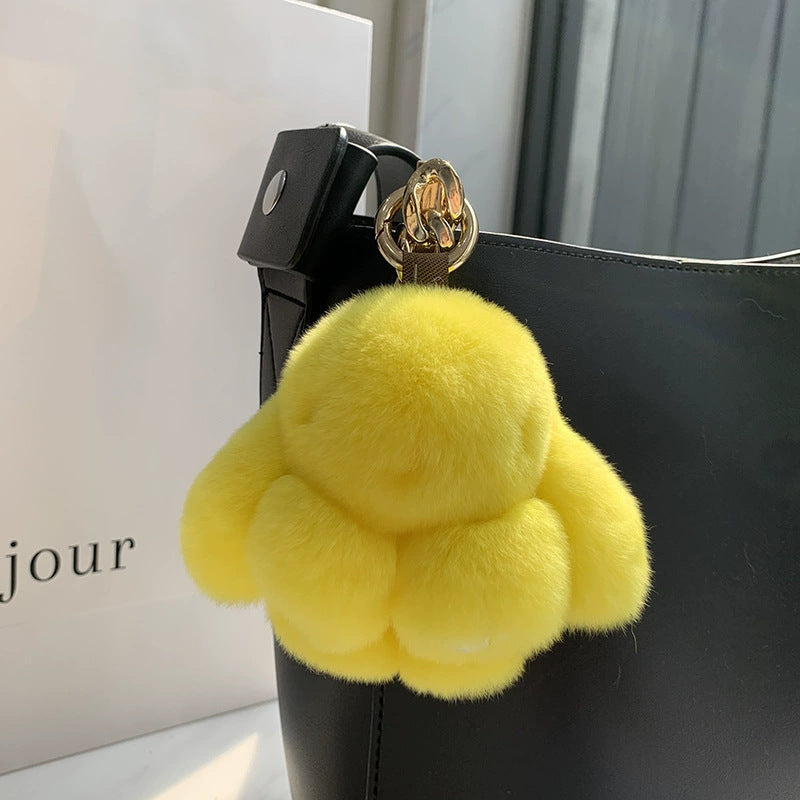 Bunny keychain ornament