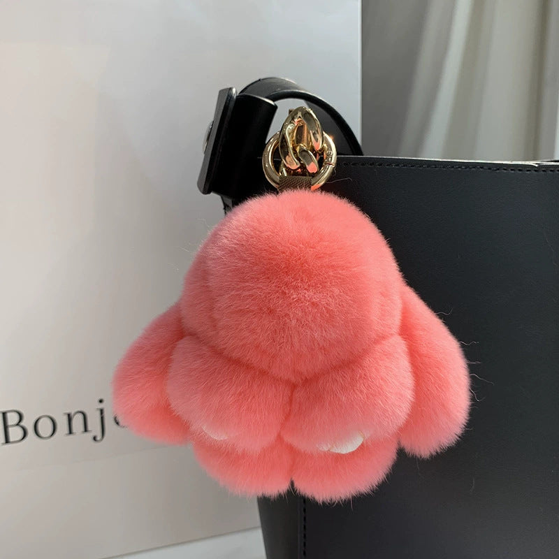 Bunny keychain ornament