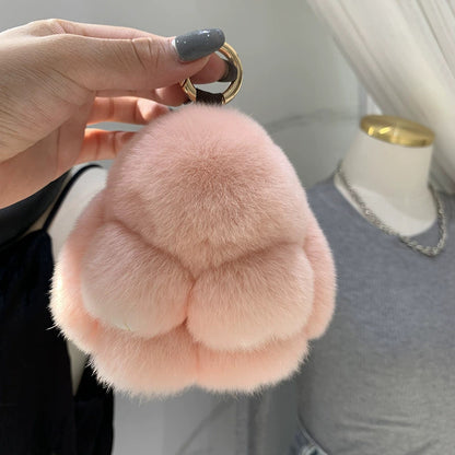 Bunny keychain ornament