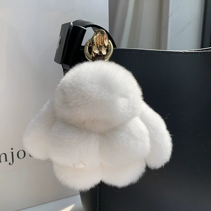 Bunny keychain ornament