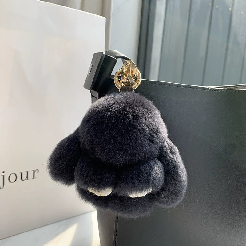 Bunny keychain ornament