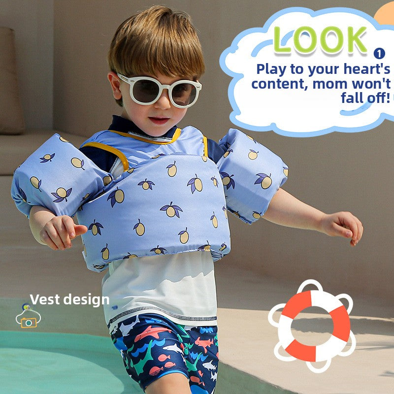 Buoyancy vest swimming