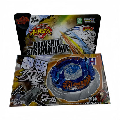 Burst Alloy Top with Launcher and Box