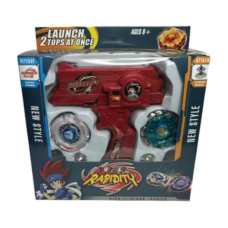 Burst Alloy Top with Launcher and Box