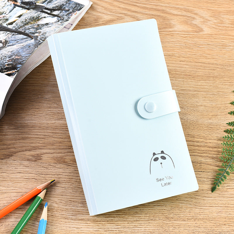Business card, movie ticket book and storage book