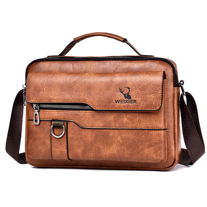 Business casual men's crossbody bag