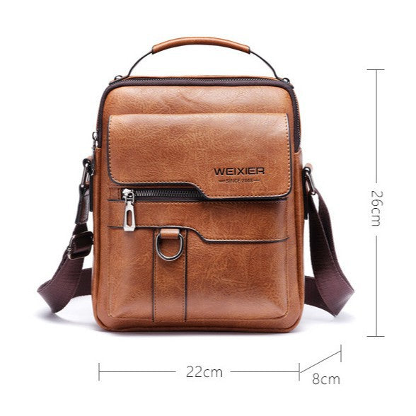Business casual men's crossbody bag