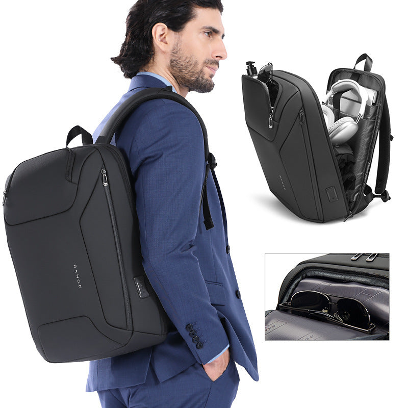 Business Laptop Backpack with USB Charging Port