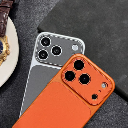 Business Leather Textured iPhone Case