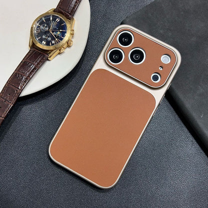 Business Leather Textured iPhone Case