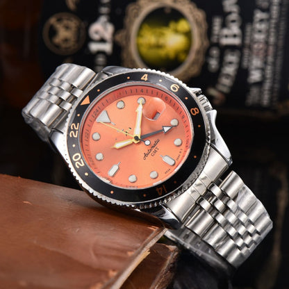 Business Quartz Watch with Interchangeable Straps