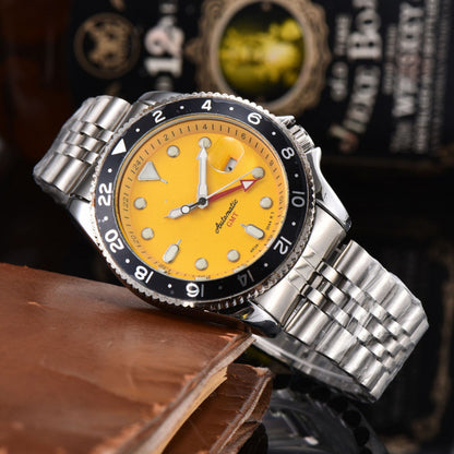 Business Quartz Watch with Interchangeable Straps